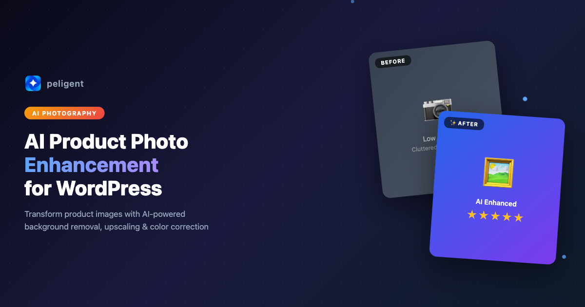 AI Product Photo Enhancement for WordPress: Transform Your Store Images