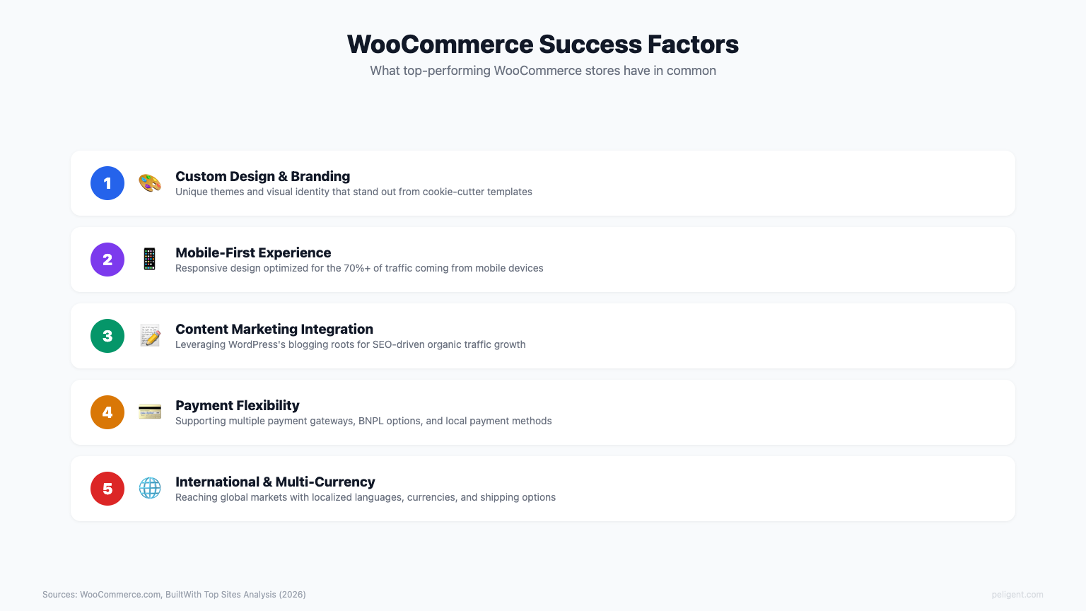 WooCommerce Success Factors